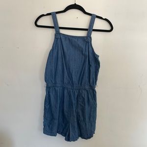Denim Romper